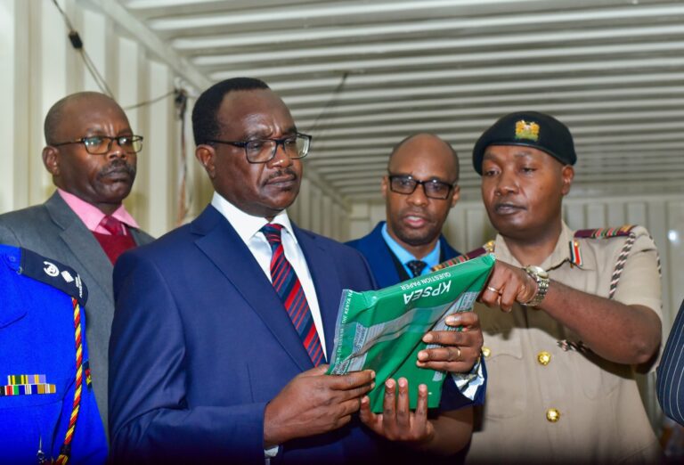 Government Launches Command Centre Ahead of KCSE Exam Education Cs Julius Ogamba during the issuance of 2025 KJSEA and KPSEA exams.