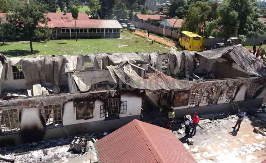 Litein High school dormitory set ablaze after recent strike