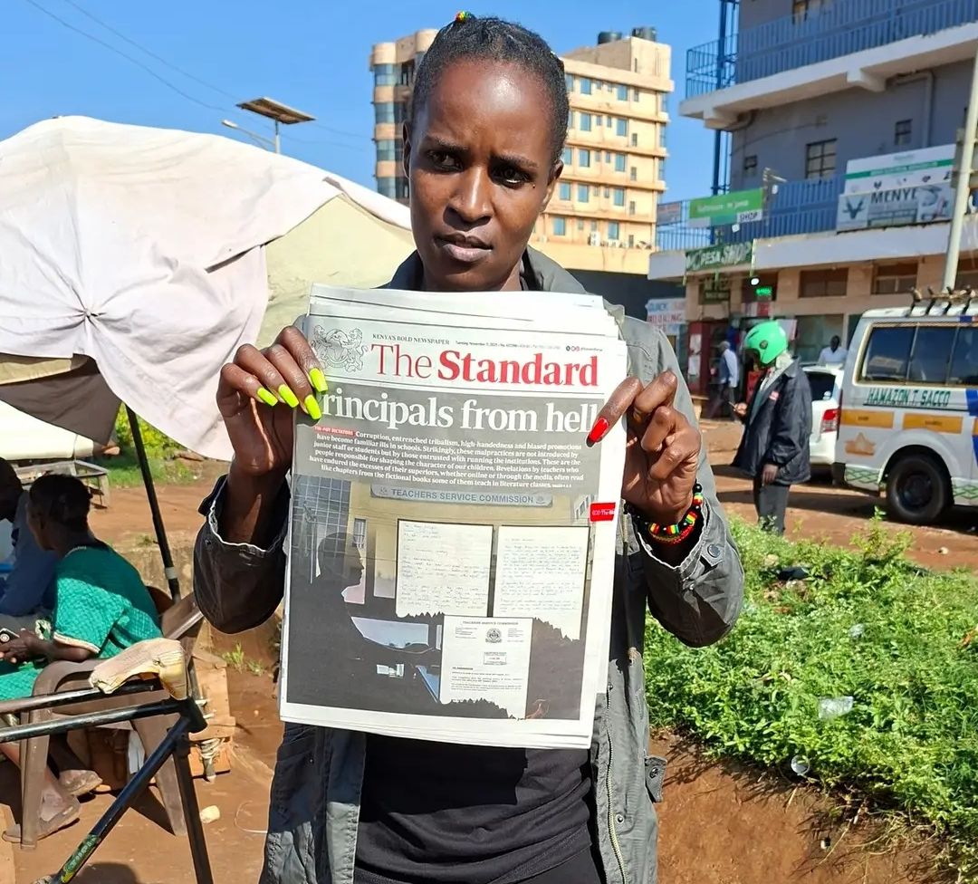 Kefrine Nzaywa the teacher who have faced victimization in her former work stations