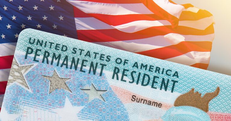 An image of US Flag and Passport