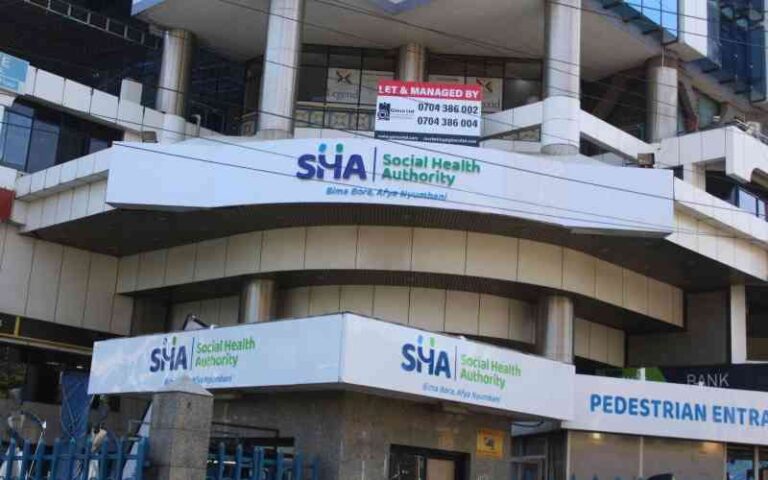 Social Health Authority (SHA) offices in Nairobi