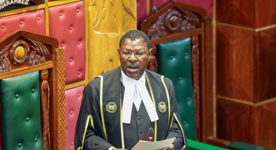 National Assembly Speaker Moses Wetang’ula
